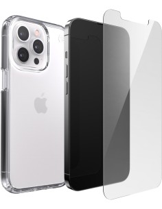 Speck Presidio Perfect Clear + Shieldview Bundle Apple iPhone 13 Pro - with Microban