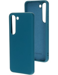 Mobiparts Silicone Cover Samsung Galaxy S23 (2023) Blueberry Blue