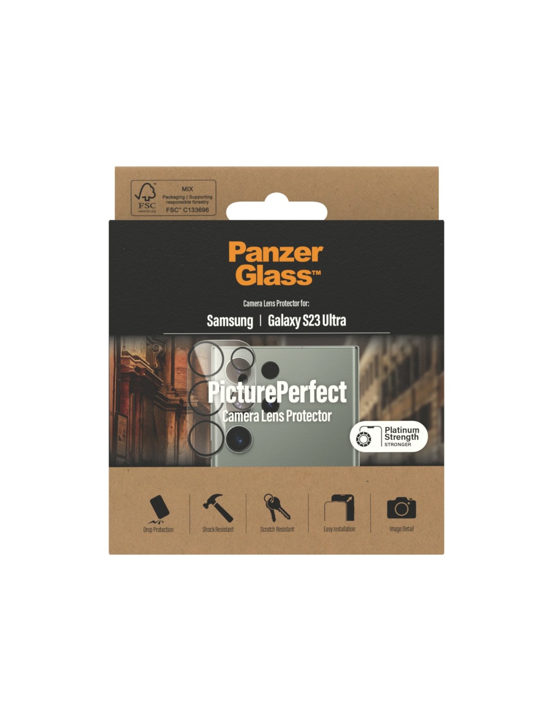 PanzerGlass Picture Perfect Camera Lens Protector Samsung Galaxy S23 Ultra