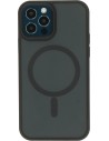 Mobiparts Hardcover Apple iPhone 12 12 Pro Satin Black (Magsafe Compatible)