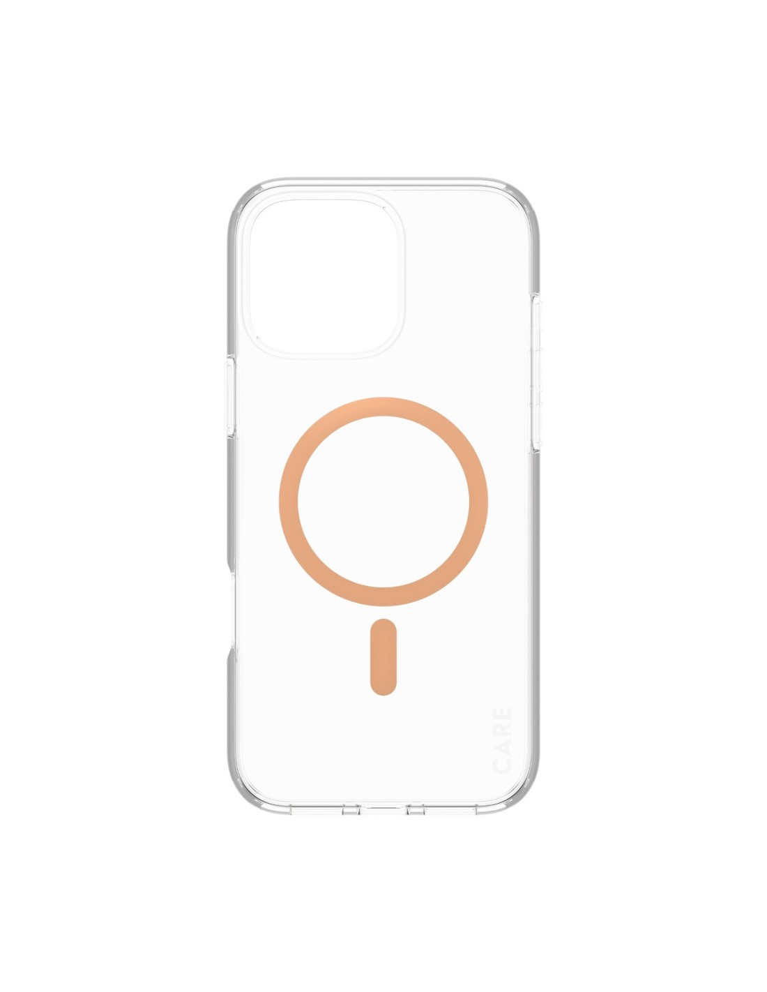CARE by PanzerGlass Flagship Case Transparent Urban Combat w. Peachy MagSafe iPhone 16 Pro Max
