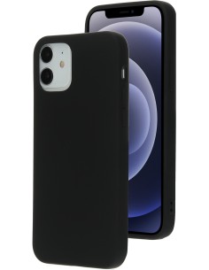 Mobiparts Silicone Cover Apple iPhone 12 12 Pro Black