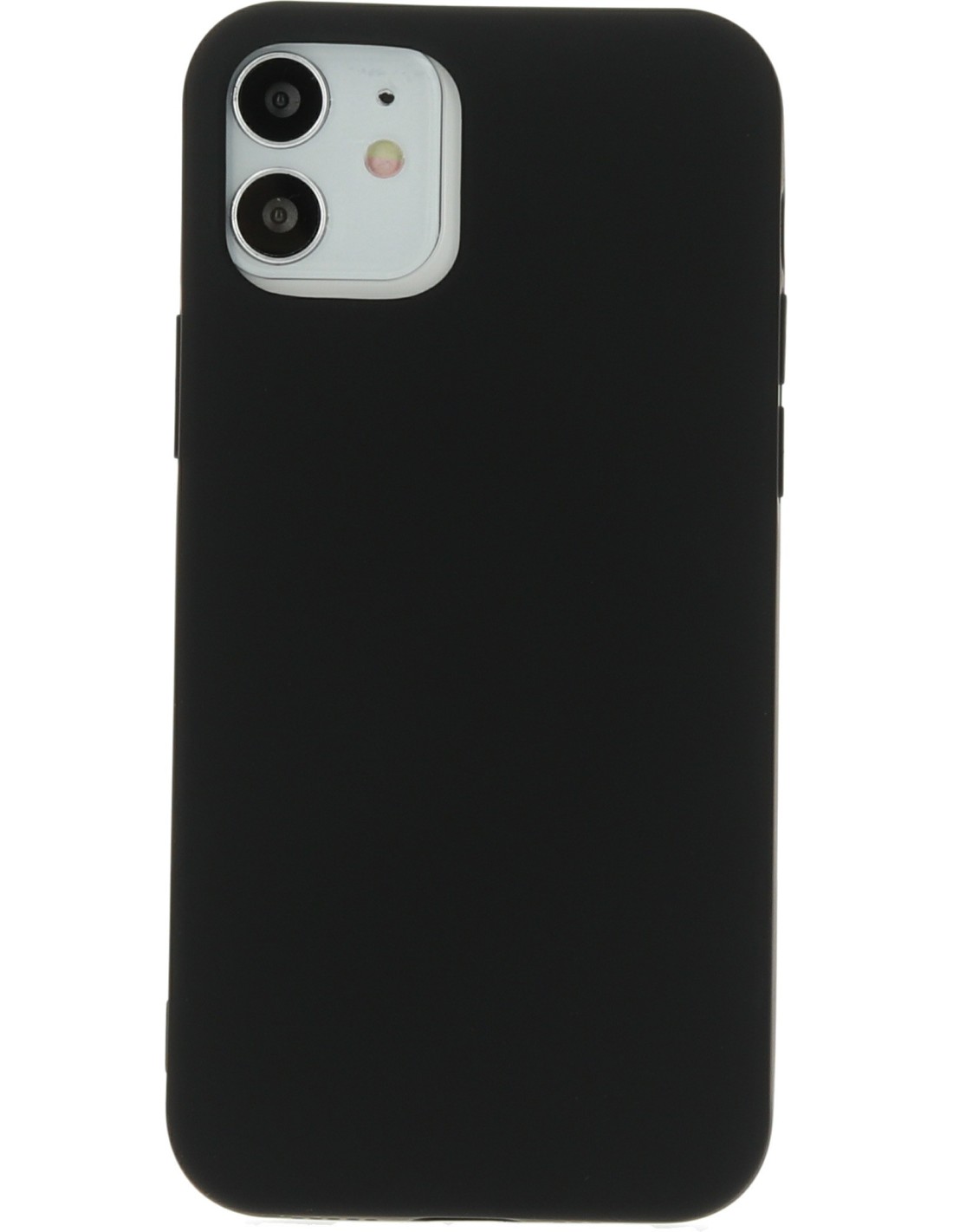 Mobiparts Silicone Cover Apple iPhone 12 12 Pro Black