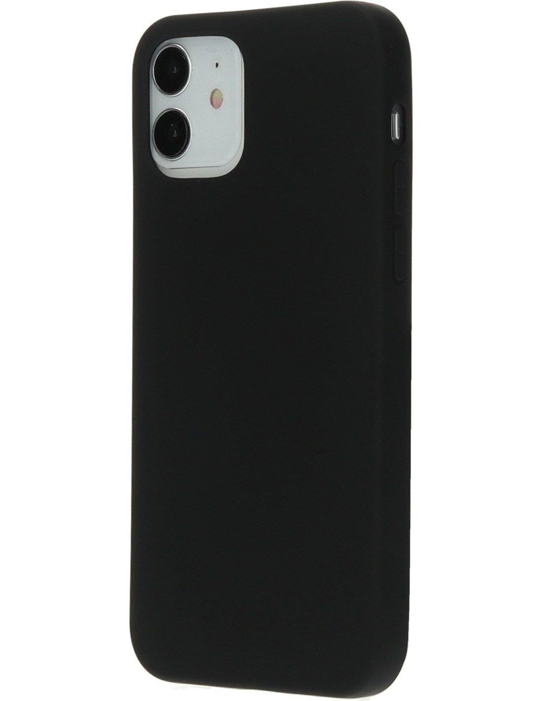 Mobiparts Silicone Cover Apple iPhone 12 12 Pro Black