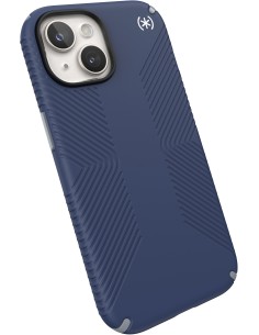 Speck Presidio2 Grip Apple iPhone 16e 15 14 13 Coastal Blue -  with Microban