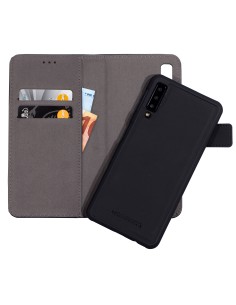 Mobiparts 2 in 1 Premium Wallet Case Samsung Galaxy A7 (2018) Black