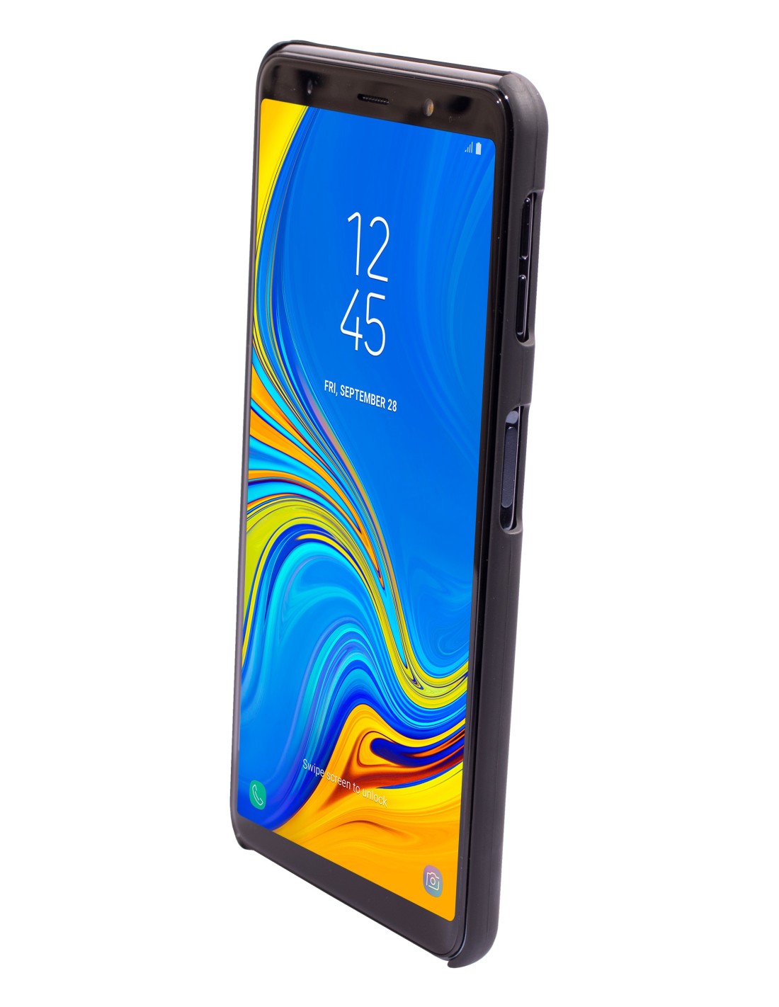 Mobiparts 2 in 1 Premium Wallet Case Samsung Galaxy A7 (2018) Black