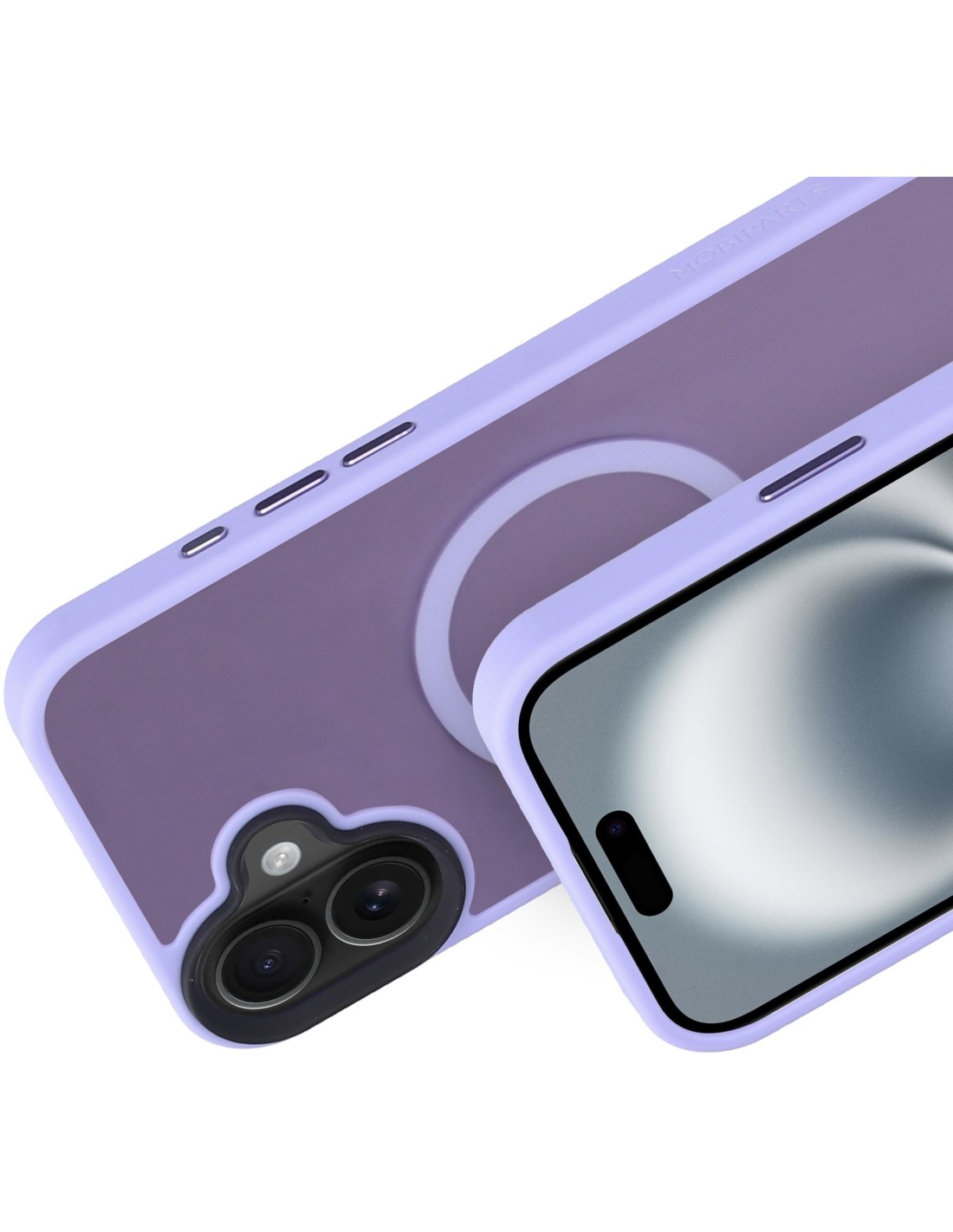 Mobiparts Hardcover Apple iPhone 16 Plus Satin Lila (Magsafe Compatible)