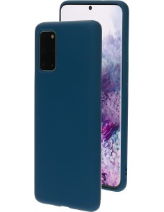 Mobiparts Silicone Cover Samsung Galaxy S20 Plus 4G 5G Blueberry Blue