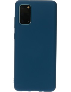 Mobiparts Silicone Cover Samsung Galaxy S20 Plus 4G 5G Blueberry Blue 2
