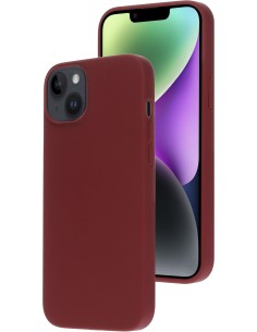 Mobiparts Silicone Cover Apple iPhone 14 Plus Plum Red