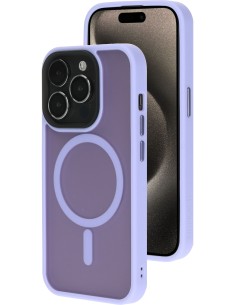 Mobiparts Hardcover Apple iPhone 15 Pro Satin Lila (Magsafe Compatible)
