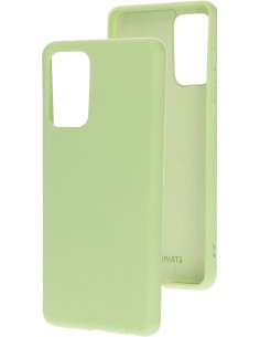 Mobiparts Silicone Cover Samsung Galaxy A72 (2021) 4G 5G Pistache Green