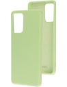 Mobiparts Silicone Cover Samsung Galaxy A72 (2021) 4G 5G Pistache Green