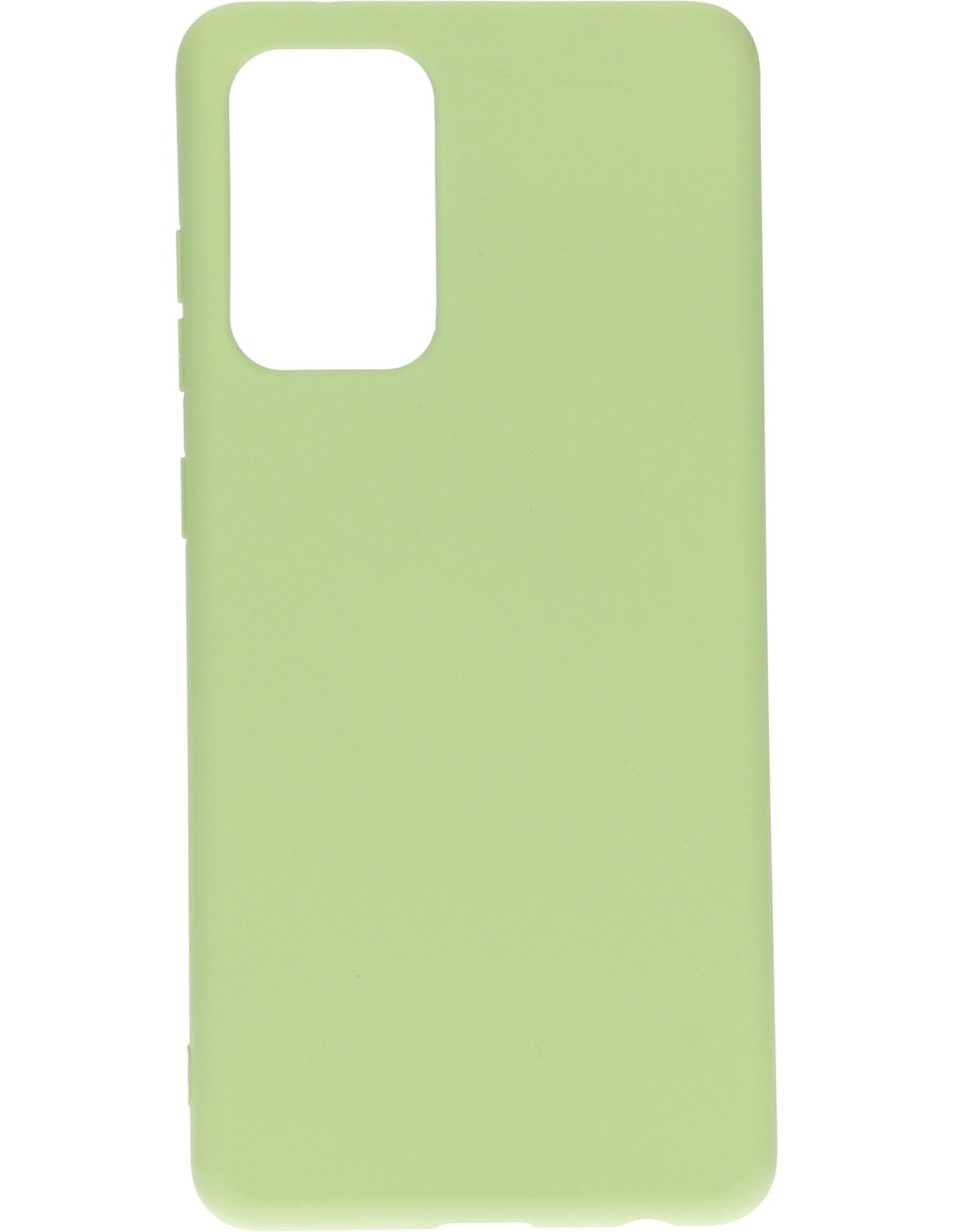 Mobiparts Silicone Cover Samsung Galaxy A72 (2021) 4G 5G Pistache Green