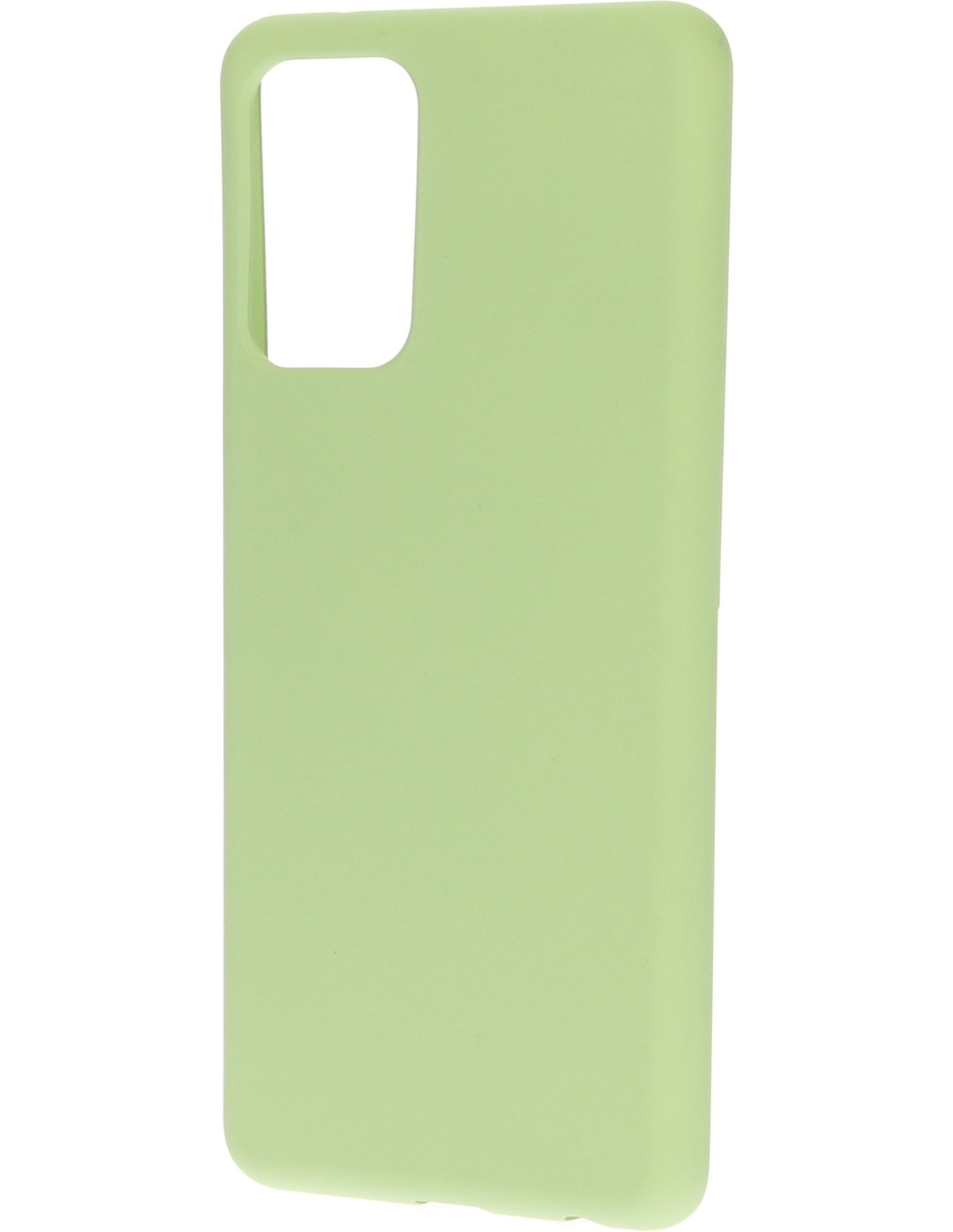 Mobiparts Silicone Cover Samsung Galaxy A72 (2021) 4G 5G Pistache Green