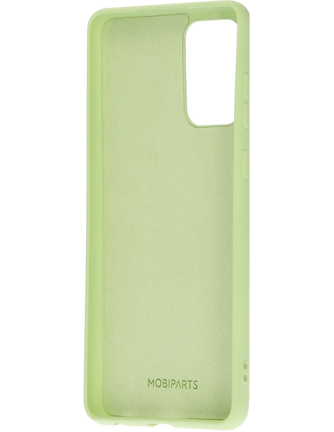 Mobiparts Silicone Cover Samsung Galaxy A72 (2021) 4G 5G Pistache Green