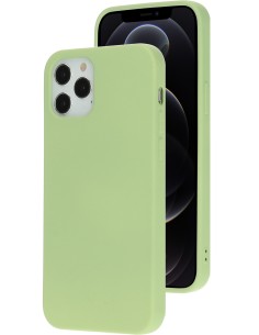 Mobiparts Silicone Cover Apple iPhone 12 12 Pro  Pistache Green 2