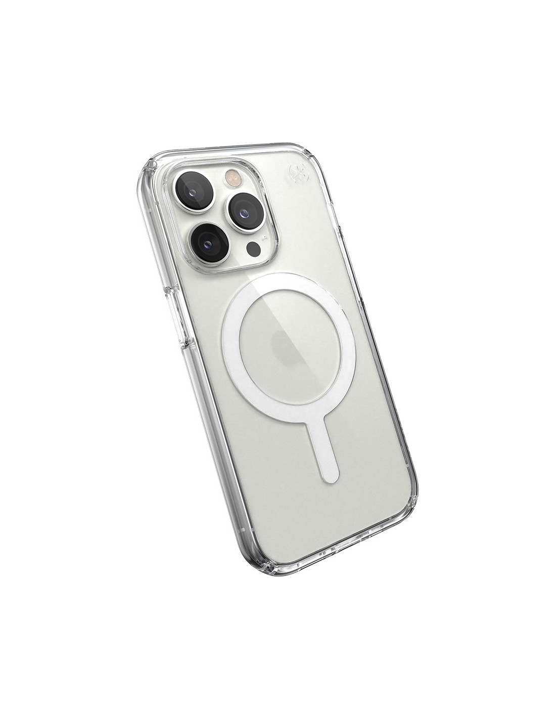 Speck Presidio Perfect Clear + MS Apple iPhone 14 Pro Clear - with Microban