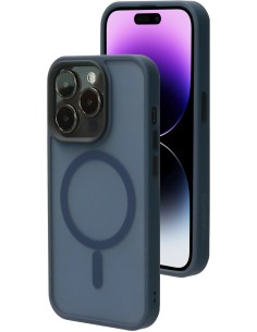 Mobiparts Hardcover Apple iPhone 14 Pro Satin Blue (Magsafe Compatible)