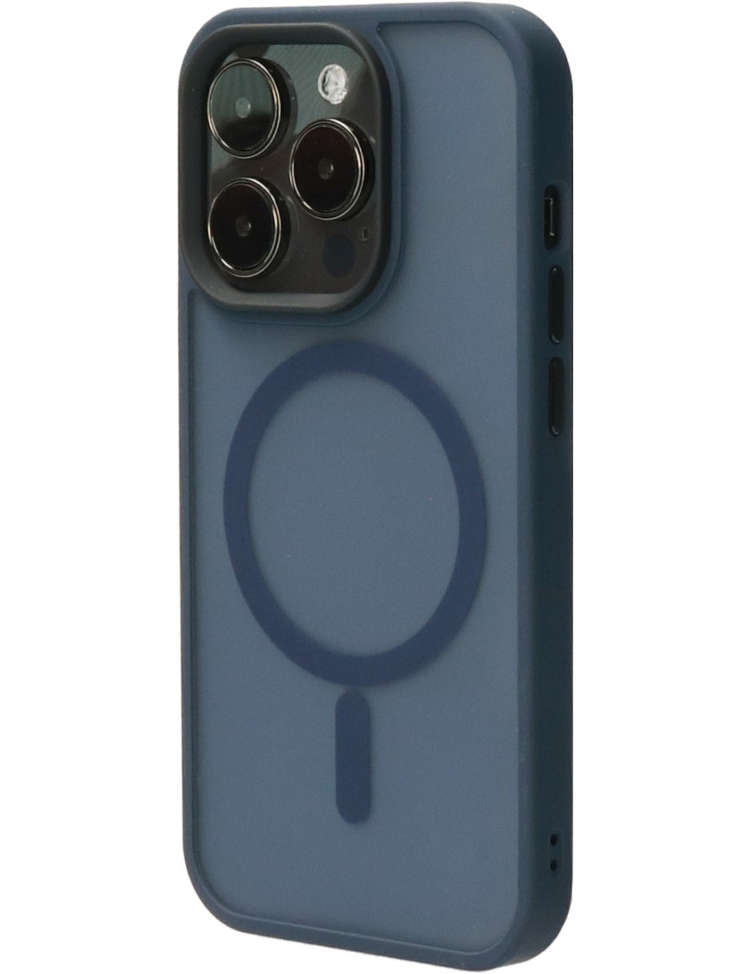 Mobiparts Hardcover Apple iPhone 14 Pro Satin Blue (Magsafe Compatible)