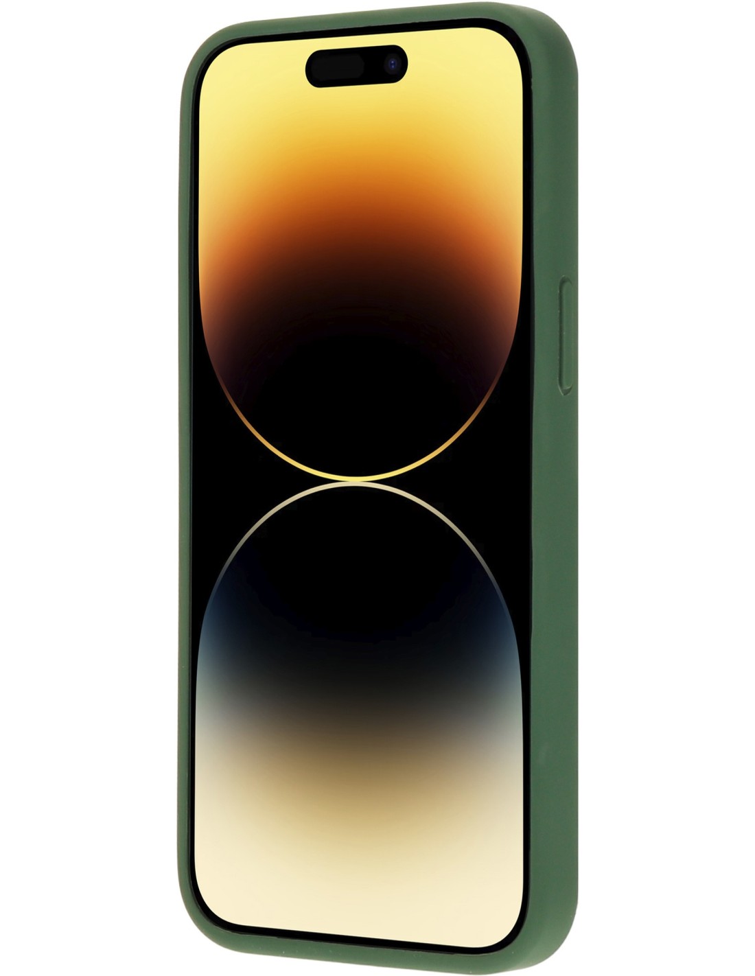 Mobiparts Silicone Cover Apple iPhone 14 Pro Forest Green