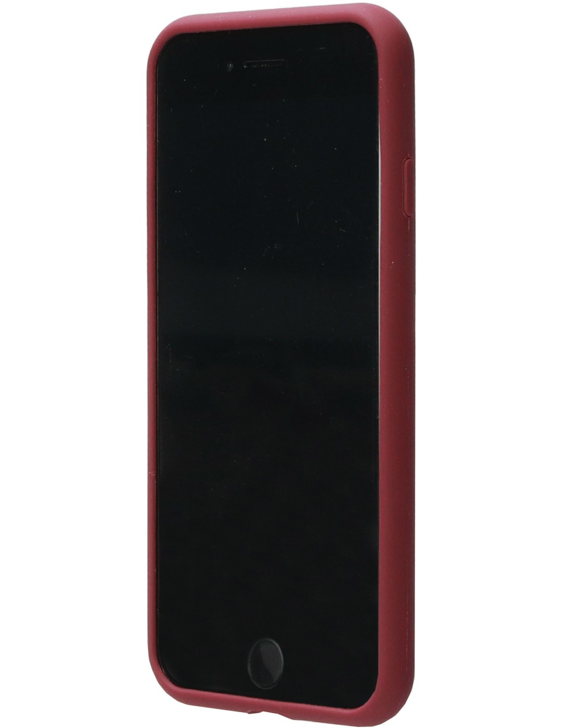 Mobiparts Silicone Cover Apple iPhone 7 8 SE (2020 2022) Plum Red