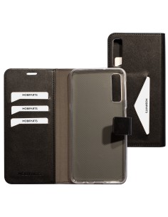 Mobiparts Classic Wallet Case Samsung Galaxy A7 (2018) Black