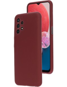 Mobiparts Silicone Cover Samsung Galaxy A13 4G (2022) Plum Red