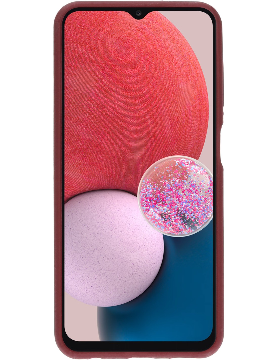Mobiparts Silicone Cover Samsung Galaxy A13 4G (2022) Plum Red