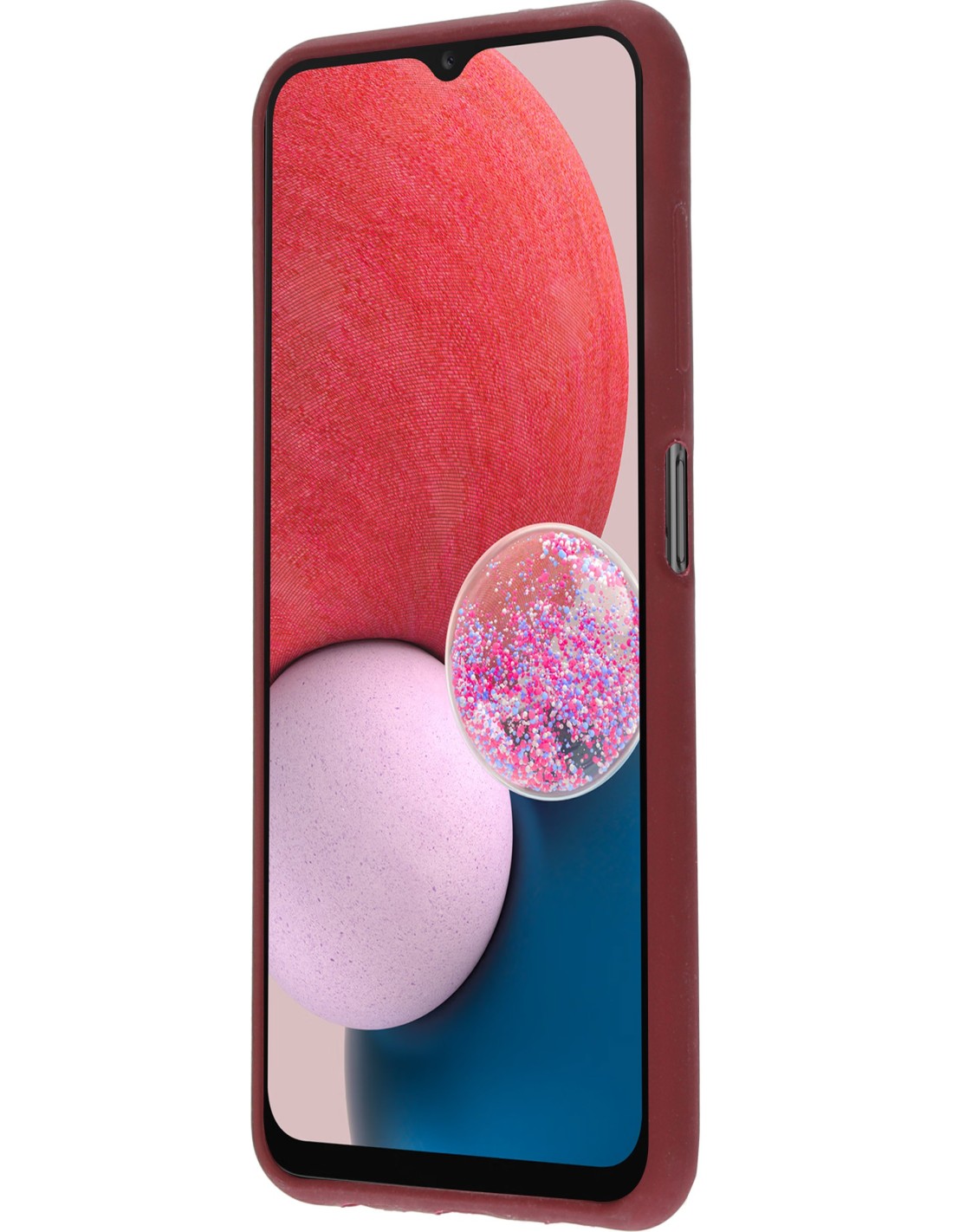 Mobiparts Silicone Cover Samsung Galaxy A13 4G (2022) Plum Red