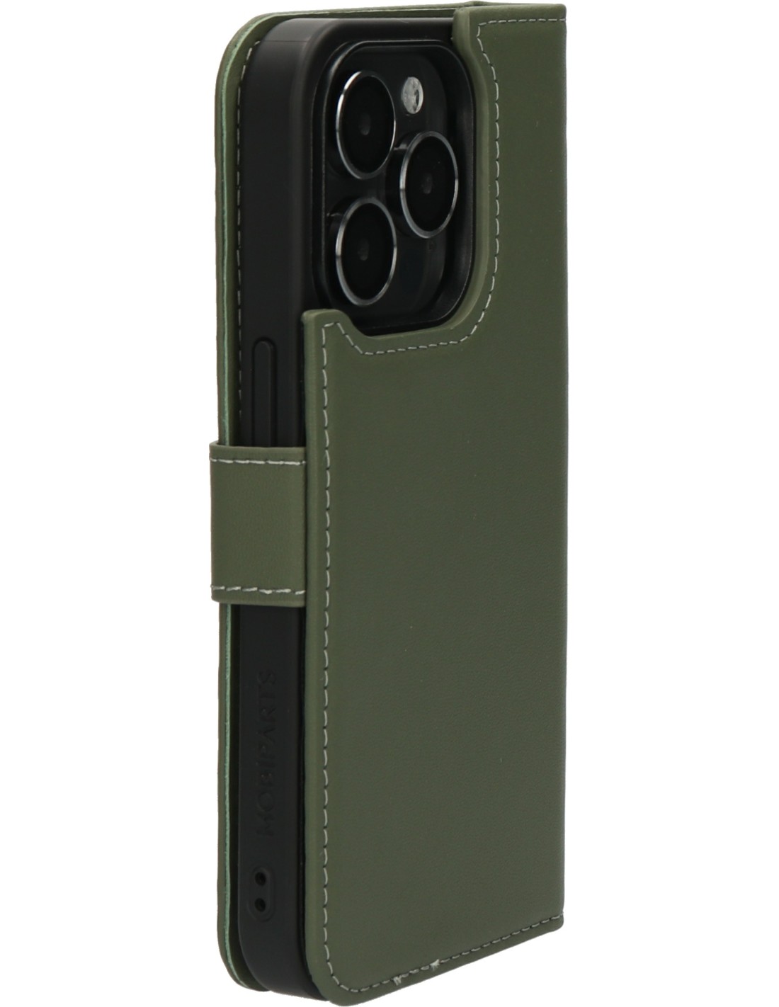 Mobiparts Leather 2 in 1 Wallet Case Apple iPhone 14 Pro Green
