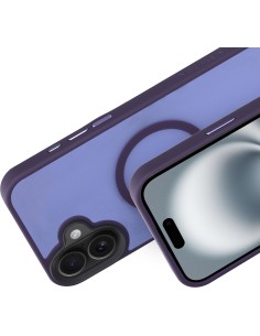 Mobiparts Hardcover Apple iPhone 16 Plus Satin Purple (Magsafe Compatible) 2