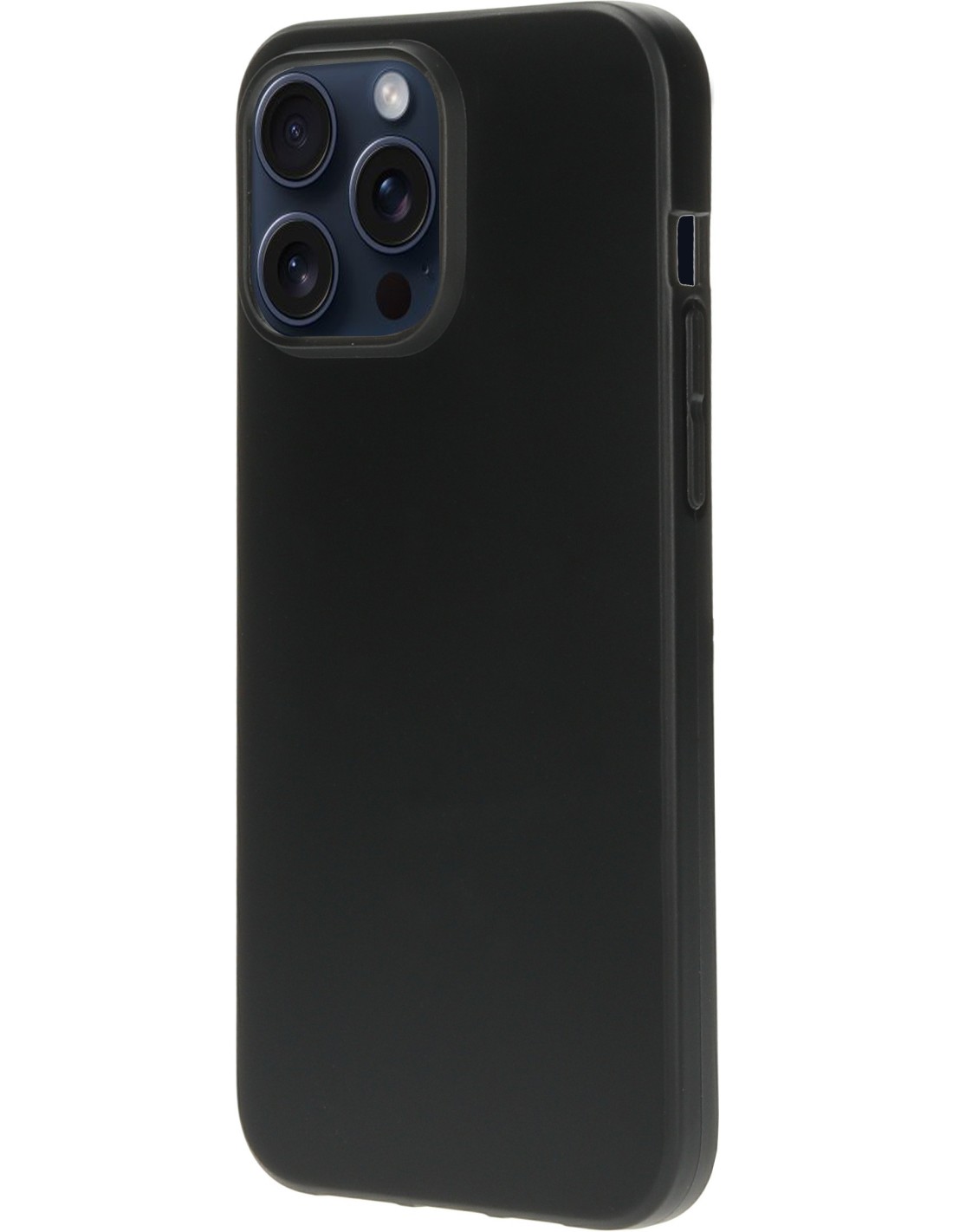 Mobiparts Classic TPU Case Apple iPhone 15 Pro Max Matt Black