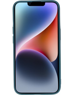 Mobiparts Silicone Cover Apple iPhone 14 Blueberry Blue 2