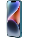 Mobiparts Silicone Cover Apple iPhone 14 Blueberry Blue