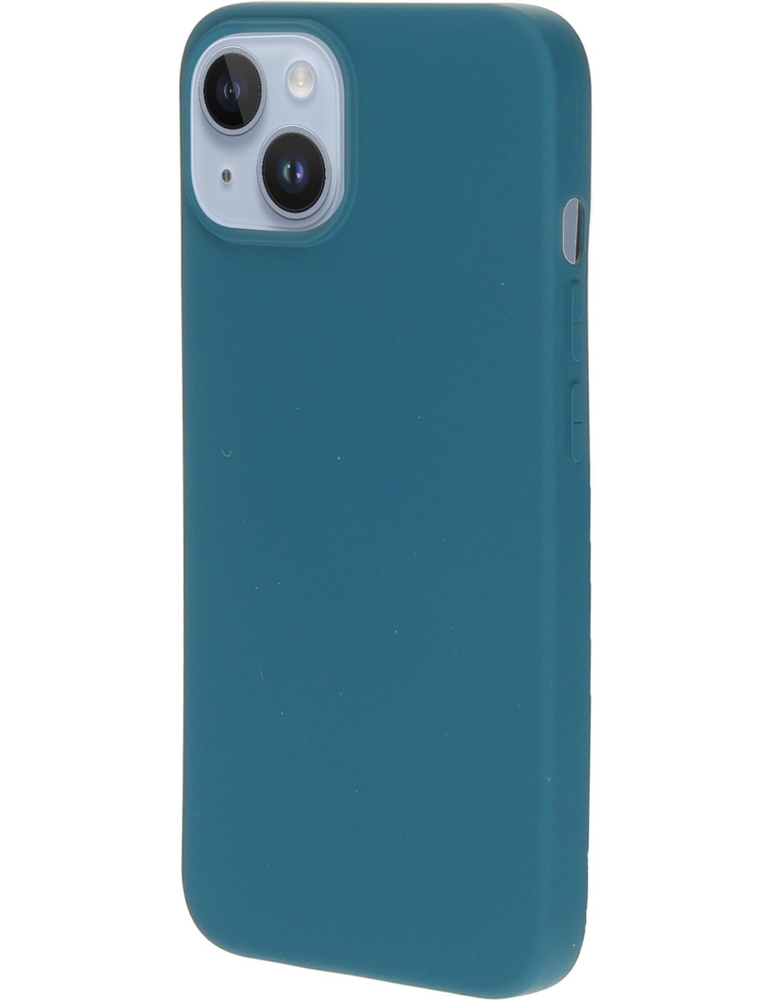 Mobiparts Silicone Cover Apple iPhone 14 Blueberry Blue