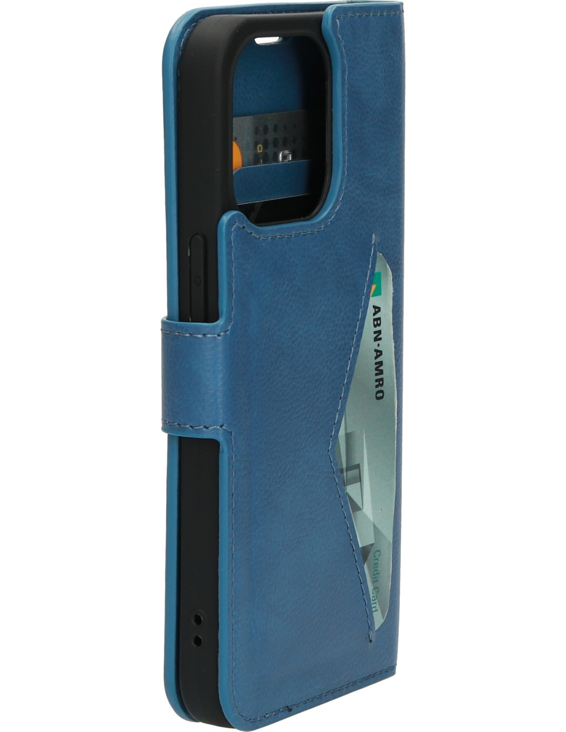 Mobiparts Classic Wallet Case Apple iPhone 13 Pro Steel Blue