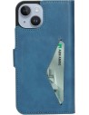 Mobiparts Classic Wallet Case Apple iPhone 14 Steel Blue