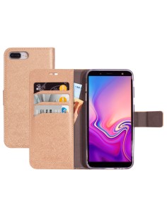 Mobiparts Saffiano Wallet Case Samsung Galaxy J6 (2018) Copper