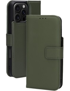 Mobiparts Leather 2 in 1 Wallet Case Apple iPhone 16 Pro Max Green 2