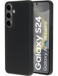 Mobiparts Silicone Cover Samsung Galaxy S24 Black