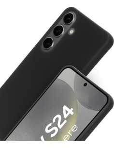 Mobiparts Silicone Cover Samsung Galaxy S24 Black 2