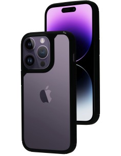 Mobiparts Rugged Clear Case Apple iPhone 14 Pro Black