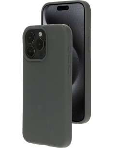 Mobiparts Silicone Cover Apple iPhone 15 Pro Max Urban Grey