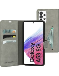 Mobiparts Classic Wallet Case Samsung Galaxy A53 (2022) Granite Grey