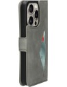 Mobiparts Classic Wallet Case Apple iPhone 15 Pro Granite Grey