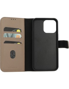 Mobiparts Leather 2 in 1 Wallet Case Apple iPhone 15 Pro Max Taupe 2