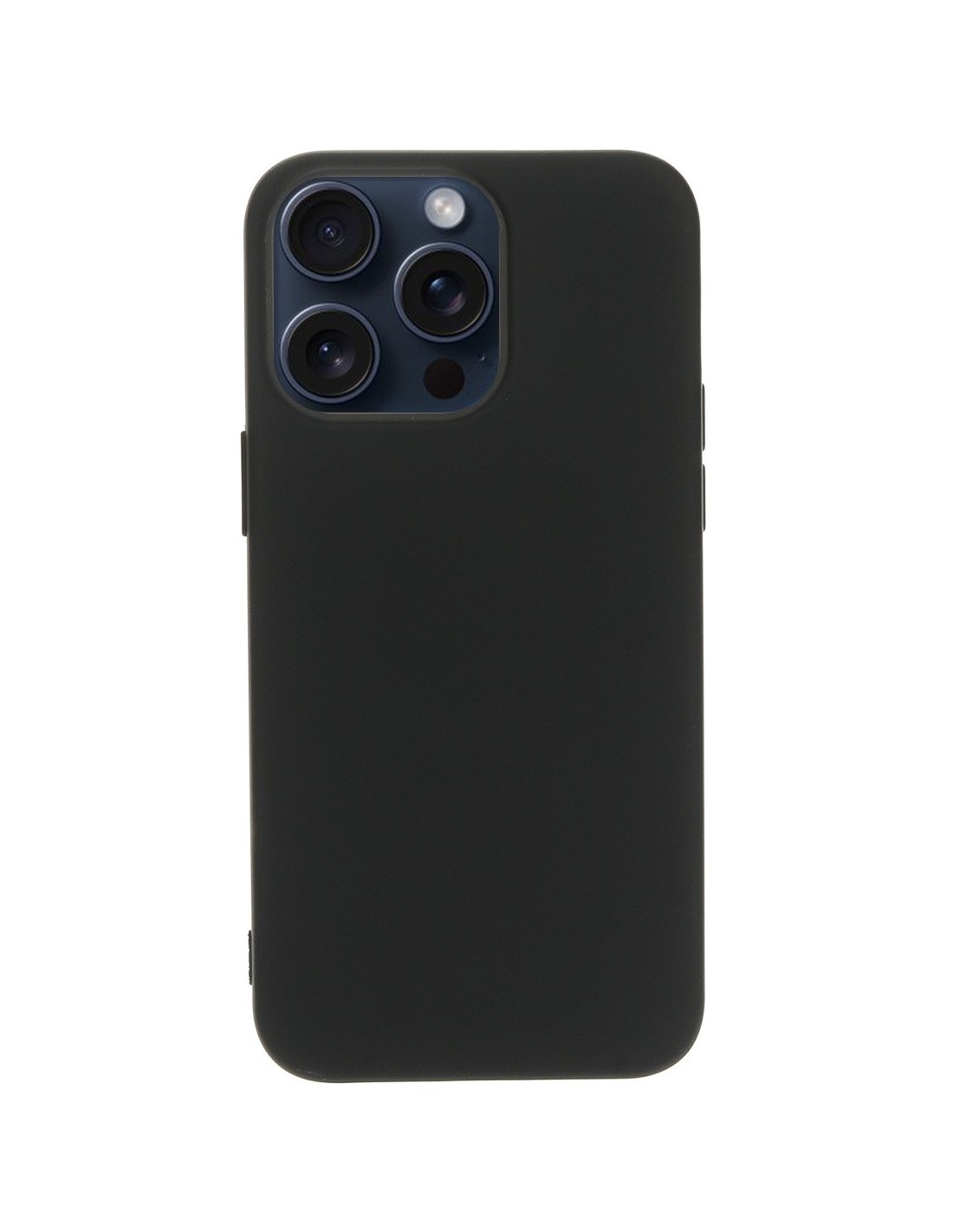 Mobiparts Silicone Cover Apple iPhone 15 Pro Max Black