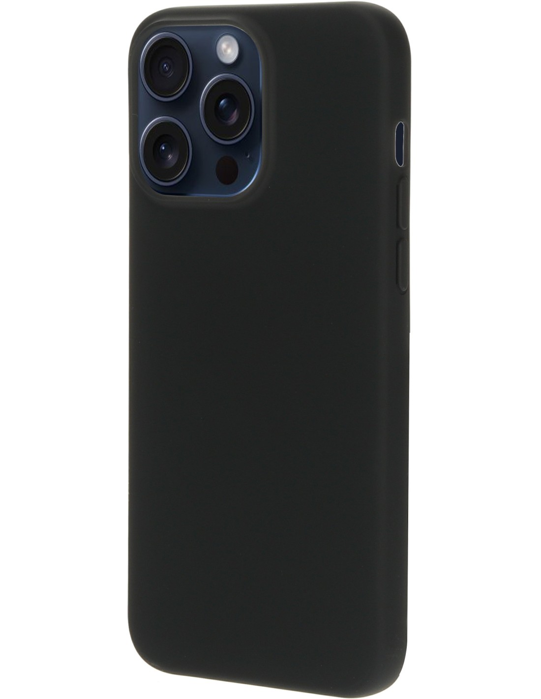 Mobiparts Silicone Cover Apple iPhone 15 Pro Max Black